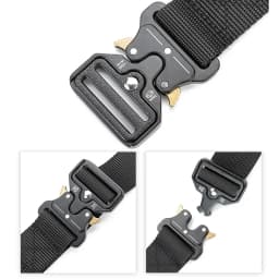 Plus Size 150cm 170cm Tactical Belt Quick Release Outdoor Military Belt Soft Real Nylon Sports Accessories Men Women Black Belts