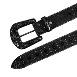 Man-made Diamond Belt, ladies fashion Western Cowboy Rhinestone belt design leather belt inlay man-made diamond belt jeans