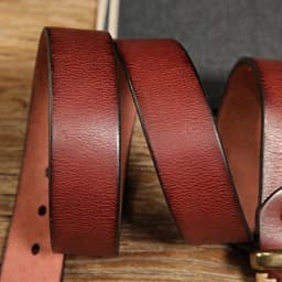 3.3cm Width Women's Genuine Leather Vintage Belt Luxury Copper Buckle Belt High Quality Cowskin Female Strap Jeans Belt