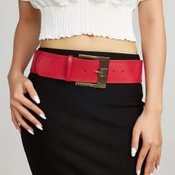 Desinger Belts For Women Vintage Wide Waistband Plus Size Western Cowgirl Cowboy Goth Y2k Brown Black Red Fashion Belt Female