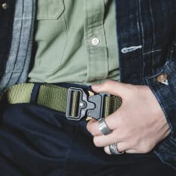 Maden Tactical Belt For Male Quick Release Outdoor Combat Belt Set Men’s Canvas Waistband Multifunctional Strap Vintage
