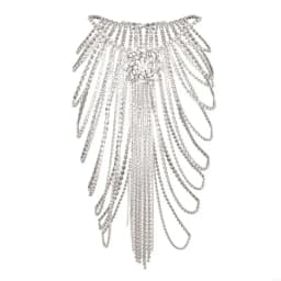 Women Blingbling Waist Belt Stylish Multilayer Crystal Waist Chain Belt Elaborate Chain Belly Chain for Belly Dance Accessories