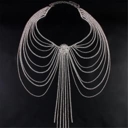 Women Blingbling Waist Belt Stylish Multilayer Crystal Waist Chain Belt Elaborate Chain Belly Chain for Belly Dance Accessories