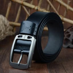COWATHER cowhide genuine leather belts for men brand Strap male pin buckle vintage jeans belt 100-150 cm long waist 30-52 XF001