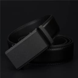 COWATHER Men's Belt Automatic Ratchet Buckle with Cow Genuine Leather Belts for Men luxury brand male strap 110-130cm length