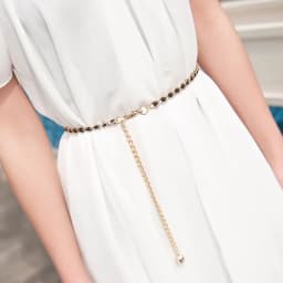 Metal Ball Pendant Waist Chain Women Thin Belt Gold Sliver Color Long Girdle Female Strap For Dress Skirt Decorative Waistband