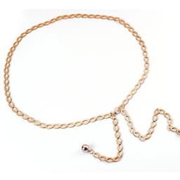 Metal Ball Pendant Waist Chain Women Thin Belt Gold Sliver Color Long Girdle Female Strap For Dress Skirt Decorative Waistband