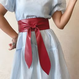 10x230cm Black Bowknot Belt Lace Up Tied Knot Corset PU Wide Belts Waistband Elegant Dress Coat Girdle For Women