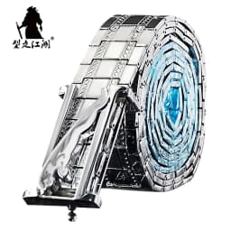 metal waistband Mens belts Stainless steel Belt goth Punk style luxury designer Gifts for men Tactical Belt self-defense Belt ma