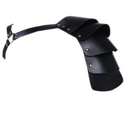 1/4PCS Men Vintage Medieval Knight Hooded Cloak Scarf Renaissance Belt Wrist Guard Halloween Cosplay Costume Accessories Prop
