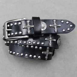 NEW Metal Rivet Cowboy Belt Genuine Leather Cowskin Men Belt Punk Rivet Jeans Belts For WOMEN Ceinture Homme Cinturones Hombre