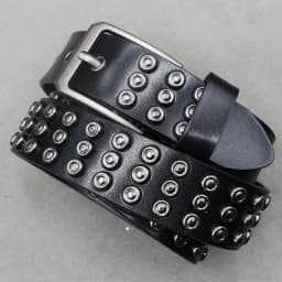 NEW Metal Rivet Cowboy Belt Genuine Leather Cowskin Men Belt Punk Rivet Jeans Belts For WOMEN Ceinture Homme Cinturones Hombre