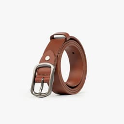 BEAUTODAY Casual Belt Women Cow Leather Gold Square Buckle Waistband Ladies Jeans Dress 2024 Spring Accessories Handmade A91104