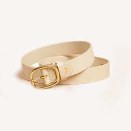 BeauToday Retro Belts Women Genuine Cow Leather Oval Metal Buckle Width 2.9cm Accessories 2023 Ladies Waistband Handmade 91004