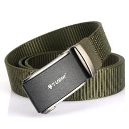 TUSHI Men's Belt Army Outdoor Hunting Tactical Multi Function Combat Survival High Quality Marine Corps Canvas For Nylon Belt