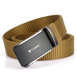 TUSHI Men's Belt Army Outdoor Hunting Tactical Multi Function Combat Survival High Quality Marine Corps Canvas For Nylon Belt