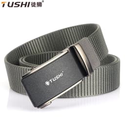 TUSHI Men's Belt Army Outdoor Hunting Tactical Multi Function Combat Survival High Quality Marine Corps Canvas For Nylon Belt