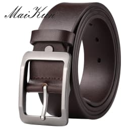 Maikun Belt Men's Vintage Pin Buckle Belt Business Casual Tide New Men's Versatile Outdoor Stylish Belt