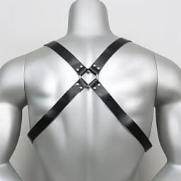Men's seat belt set, adjustable artificial Faux Leather buckle shoulder armor seat belt, steampunk belt, wedding punk harness