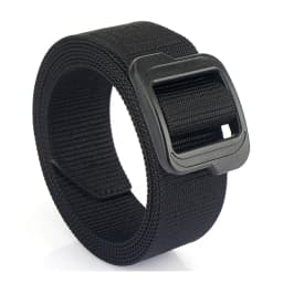VATLTY Metal-Free Travel Belt for Men Plastic Buckle Tight Real Nylon Casual Belt Adjustable Work Belt Male No Metal Girdle