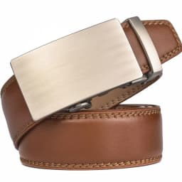Plyesxale Brown Leather Belt Men 2026 Automatic Buckle Mens Belt For Jeans Vintage Style Mens Belts Luxury Ceinture Homme B9