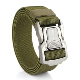 VATLTY 2023 Elastic Belt for Men Aluminum Alloy Quick Release Buckle Unisex Hiking Belt Military Tactical Belt Stretch Girdle