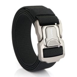 VATLTY 2023 Elastic Belt for Men Aluminum Alloy Quick Release Buckle Unisex Hiking Belt Military Tactical Belt Stretch Girdle