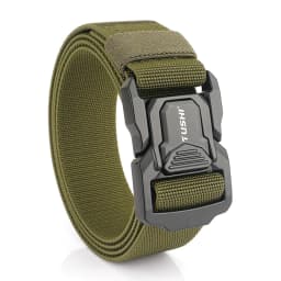 VATLTY 2023 Elastic Belt for Men Aluminum Alloy Quick Release Buckle Unisex Hiking Belt Military Tactical Belt Stretch Girdle