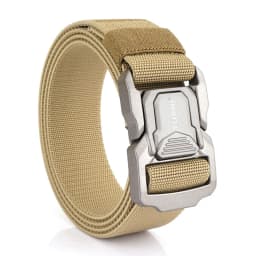 VATLTY 2023 Elastic Belt for Men Aluminum Alloy Quick Release Buckle Unisex Hiking Belt Military Tactical Belt Stretch Girdle