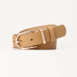 2.8x103cm Women PU Leather Belts Simple Metal Buckle Belt Girls Dress Jean Pants Waistband Belts for Lady