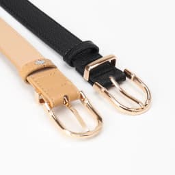 2.8x103cm Women PU Leather Belts Simple Metal Buckle Belt Girls Dress Jean Pants Waistband Belts for Lady
