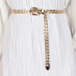 1 PC Women's Chain Belt Metal Waist Chain Dress Belts Metal Belt Adjustable