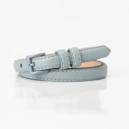 1piece 1.5x101cm Candy Color Thin Belt for Dress Sweater Jean Fashion Solid Color Faux Leather Female Belt