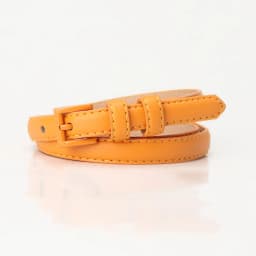 1piece 1.5x101cm Candy Color Thin Belt for Dress Sweater Jean Fashion Solid Color Faux Leather Female Belt