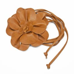 Boho Flower Waist Belt for Women Girls Floral Faux Leather Rope Waist Band Wedding Dress Thin Waistband Fashion Clothes Decor