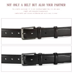Men Belts High Quality Genuine Leather LONG Large Pin Buckle Metal Automatic Buckle Male Belts Strap Mal 115cm 135cm Size