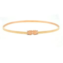 Elegant Metal Elastic Women Belts Gold Silver Rhinestone Thin Dress Waist Belts Ladies Female Waistbands Straps