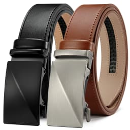 CHAOREN Brand Leather Belts for Men 115cm-135cm Automatic Belt with Ratchet Strap Top Quality Belts Luxury Belts for Men