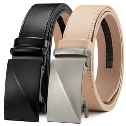 CHAOREN Brand Leather Belts for Men 115cm-135cm Automatic Belt with Ratchet Strap Top Quality Belts Luxury Belts for Men
