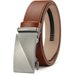 CHAOREN Brand Leather Belts for Men 115cm-135cm Automatic Belt with Ratchet Strap Top Quality Belts Luxury Belts for Men