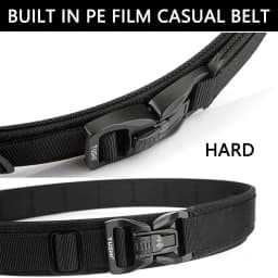 TUSHI New Military Belt for Men Sturdy Nylon Metal Automatic Buckle Police Duty Belt Tactical Outdoor Girdle IPSC Accessories