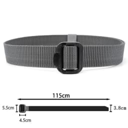 Military Tactical Nylon Canvas Web Belt for Men Women Work Outdoor
