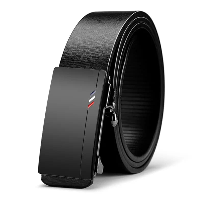 Men's Fashion Belt With Toothless Automatic Buckle Suitable For Business SuitPants Gifts For Man High Quality Casual Belt