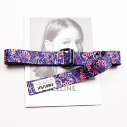 New Hot Women Belt Double Ring Buckle Chinese Style Pattern Design Women Canvas Belt Casual Women Cowboy Pants Decorate Belt