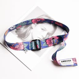 New Hot Women Belt Double Ring Buckle Chinese Style Pattern Design Women Canvas Belt Casual Women Cowboy Pants Decorate Belt
