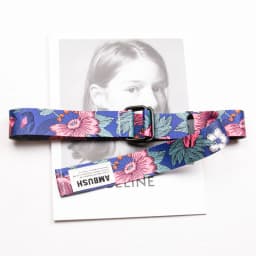 New Hot Women Belt Double Ring Buckle Chinese Style Pattern Design Women Canvas Belt Casual Women Cowboy Pants Decorate Belt