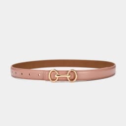 2.4cm Belts for Women Girls Fashion Waist Belt Cowhide Leather Simple 8 Metal Pin Buckle Belt Leisure Dress Jeans Waistband