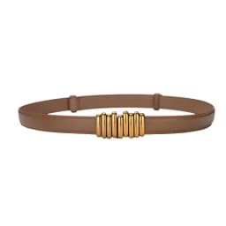 2.4cm Luxury Genuine Leather Women Belt Designer Women Dress Cowhide Knot Belt Gold Alloy Buckle Waistband Jeans Female Gift