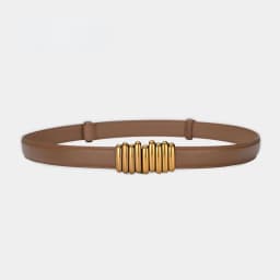 2.4cm Luxury Genuine Leather Women Belt Designer Women Dress Cowhide Knot Belt Gold Alloy Buckle Waistband Jeans Female Gift