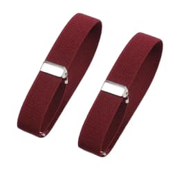 1Pair Shirt Sleeve Garters Holders Men Women Elastic Armband Adjustable Arm Cuff Bands for Party Clothing Accessories